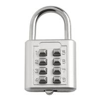 Smart Password Lock Zinc Alloy Light Brightness Monitor sidabras