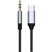 Type-C to 3.5mm AUX Headphone Jack Audio Connector Cable Cord for Phone Tablet 0.5M