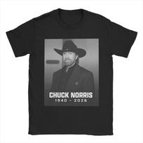Harajuku T-Shirt Rip Chuck Norris Cotton T Shirts  Hip Hop Tshirt for Men Summer Y2K Casual Casual Short Sleeve Tees S įvairiaspalvis