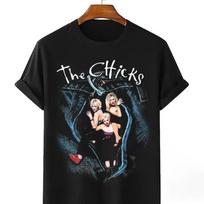 The Chicks Rock Band World Black Unisex T-Shirt Full Size 1L261 S įvairiaspalvis