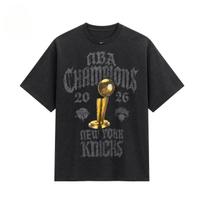 Nike 2025/26 Niujorko Knicks NBA čempionato Anglies Juodos Spalvos Vyriški Viršutiniai Drabužiai JJ0565-060 2XL