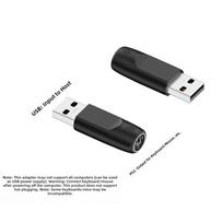 Universal for PS2 to Type-C Adapter Compact Keyboard Mouse Connector  Desktop Computer for PS2-F to A-M