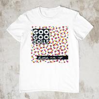 Goo Goo Dolls - Hold Me Up Short Sleeve White All Size Shirt MI226 XXXXL