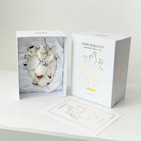 Labai estetiška širdies formos vaza, namų dekoro ornamentas svetainei, vyno spintai, televizoriaus spintai, kūrybiška lengvo prabangos vaza (White,S) balta