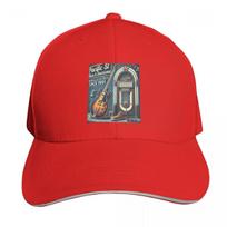 Pacific St Blues Jukebox image Baseball Cap Trucker Cap custom caps Hat Unisex Luxury Dropshipping Boy Womens