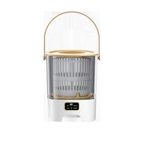 Mini Portable Washer No Installation Baby Clothes Underwear Socks All-in-One Small Spin Dryer