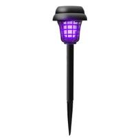 Solar Insect Trap Mosquito Lamp, Outdoor IP66 Waterproof Zapper with Dual Mode, 2 Light in 1 & Control for Garden Yard Patio Lawn Powered S