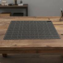 Foldable Cutting Mat Thick Gridded Cut Board Portable Sewing for Crafters, Hobbyists, juoda