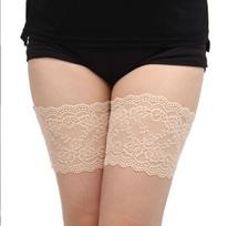 Women's Lace Thigh High Fashion Socks for Party Cosplay One Size