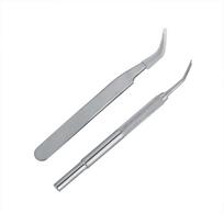 2PCS Dual Prong Shape Tick Remover Metal Pet Lice Tool Lice Extractor Fork  Outdoor Tick Clearance Lice Tool