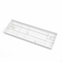 60% Keyboard Case Plate & PCB Mount Compatible GH60 Lightweight Shell for Hobbyists, White