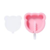 Silicone Ice Pop-Mould Popsicle-Moulds DIY Ice Cream Maker Resin Mold Durable rožinė