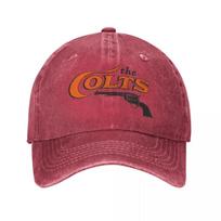 Houston Colt s Handgun Pro Gun Unisex Women Baseball Caps Distressed Denim Caps Hat Retro Outdoor All Seasons Travel Snapback Hat One Size