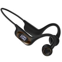 Type-c Playback Bone Conduction Bluetooth Earphone Open Ears Wireless Dluetooth Headphones Support TF-Card Mp3 Headset with Mic