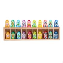 Kids Memory Matching Game ParentChild Interaction Wooden Chess Educational Card