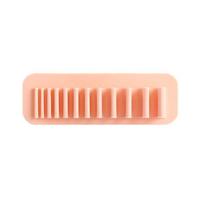 Non-punching Brush Drying Rack Wall-Mounted Makeup Brush Organizer for Mirror geltona