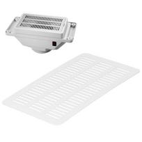 Built-in Mesh Nail Dust Collector Filter Vent Cover Air Grille  Bathroom Ventilation