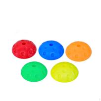 5 Pieces Dome Stepping Stones Raised Bumps HalfRound Open Domed Surface Pod
