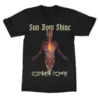 Sun Dont Shine Coming Down T-Shirt XXXXL brown