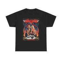 Aero smith Boston Garden T Shirt Vintage Rock Poster Unisex Heavy Cotton Tee L