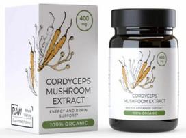 Endoca Cordyceps Mushroom Extract – ekologiškas kordicepso ekstraktas, 30 kapsulių