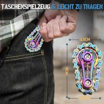 Fidget žaislas su metaline grandine – vaikams ir suaugusiems