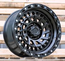 Ratlankis RACINGLINE FBX463 R17x9 5x127 ET -5 CB 78.1 (Black Half Matt) (950 kg)