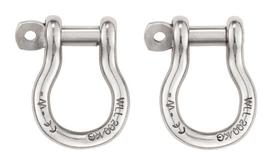 Petzl Shackles – nerūdijančio plieno jungtys sėdynei prijungti prie apraišų (2 vnt.)