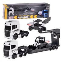 „Maisto“ licencijuotas lieto metalo automobilis SCANIA 770S + priekaba buldozeris ZA5966