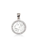 Sidabrinis Zodiakas Liūtas A2300387PRhGrCZ