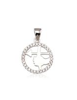 Sidabrinis Zodiakas Šaulys A2300391PRhGrCZ