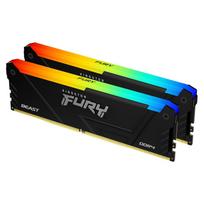 Kingston Fury Beast RGB 32GB [2x16GB 3200MHz DDR4 CL16 DIMM] | KF432C16BB2AK2/32 | 0740617337501