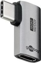 Goobay USB-C Adapter Horizontal 90°, USB4 | 74441 74441 | 4040849744419