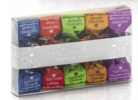 Šokoladinių triufelių degustacinė dėžutė TARTUFINI DOLCI MISTI 70 g