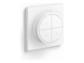 Philips Hue Tap Dial Switch išmanusis belaidis šviesos jungiklis, 4 mygtukai, sukamas reguliatorius, baltas