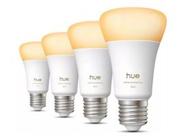 Philips Hue White Ambiance A60 išmaniosios LED lemputės, E27, 810lm, 6W, 4 vnt.