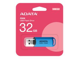 ADATA | USB Flash Drive | C906 | 32GB | USB Type-A | Blue