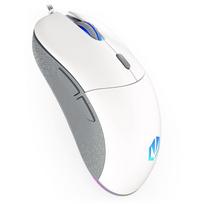 Endorfy GEM Plus Onyx White pelė, EY6A011, 19000 DPI, 6 mygtukai, USB Type-C, Kailh GM 8.0, RGB apšvietimas