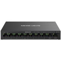 Mercusys MS110CMP tinklo komutatorius, 10xRJ-45, 2xGigabit, 220V, 1.31A, PoE, juodas