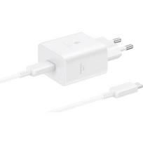 Samsung Adapteris EP-T4511XWEGEU, 45W, USB Type-C, balta, 100-240V, 5V, 9V, 15V, 20V, 1.80m laidas, saugumas