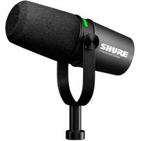 Shure MV7I išmanusis mikrofonas ir sąsaja, 24bit, 48kHz, dinaminis, juodas, 1xXLR, 1xUSB-C, 1x3.5mm, 36dB, 128dB