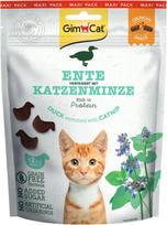 Gimcat Crunchy Snacks Duck with Catnip – cat treat – 140g