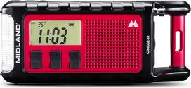Midland - Emergency Radio - ER300 Pro - Red Black