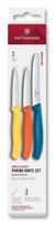 Victorinox Swiss Classic 3 spalvotų peilių rinkinys daržovėms ir vaisiams