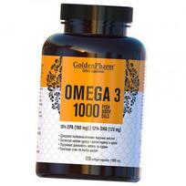 Omega-3, Omega 3 1000, Golden Pharm 120 gelio dangtelių (67519001) 120softgels