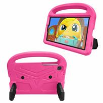 For Samsung Galaxy Tab A7 Lite 8.7 2021 SM-T220 SM-T225 Case Shockproof Kids Safe EVA Foam Handle Stand Tablet Cover T220 / T225 rožinė raudona spalva