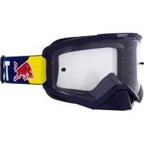 Motocross Goggles Red Bull Spect Evan, Blue, Clear Lens