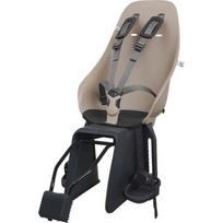 Galinė vaikiška dviračio kėdutė su adapteriu ir laikikliu Urban Iki - Inaho Beige/Bincho Black