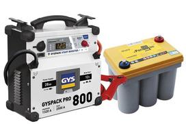 Gys Odyssey Profesionalus paleidėjas GYSPACK PRO 800 (su AGM Spiral 12V, 28Ah)