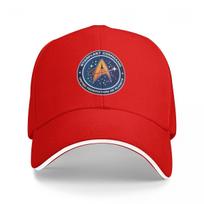 Unisex Baseball Hats Y2k Stars Treks Starfleet Commend Outdoor Streetwear Summer Sports Baseball Caps Hip Hop Cap Casquette Hats One Size